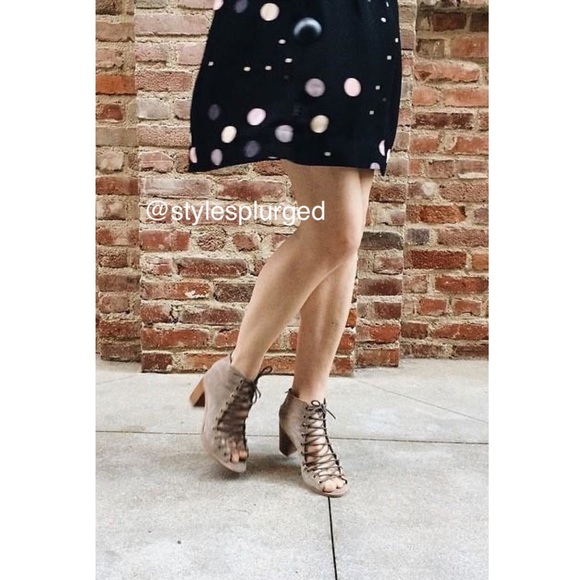 NWT HTF ANTHRO Felicity Polka Dot Dress size 4 - Picture 2 of 6